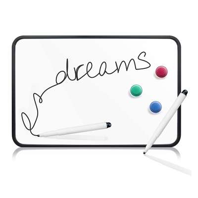 Educational small cheap fridge writable magnet toy whiteboard customize mobile desktop whiteboard